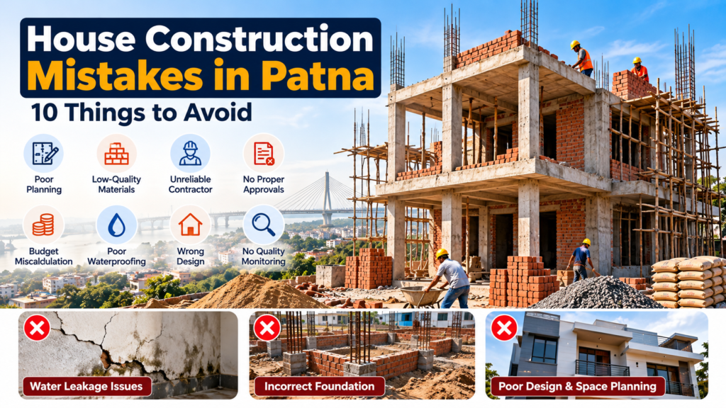 House construction mistakes to avoid in Patna