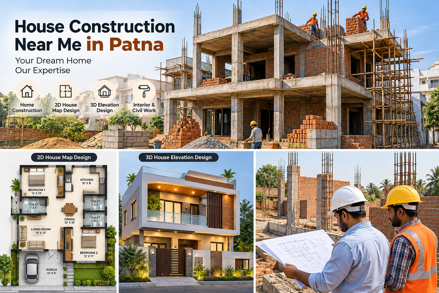 House construction near me in Patna